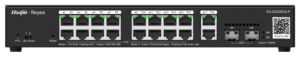 SWITCH RUIJIE RG-ES220GS-P 20 PUERTOS GIGABIT POE 16 POE2 2RJ45