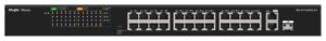 SWITCH RUIJIE UNMANAGED 24 RJ45 POE 1 SFP COMBO
