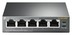 SWITCH TP-LINK 5 PORT GIGA 4 POE