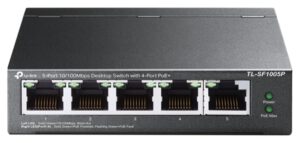 SWITCH TP-LINK TL-SF1005P DESKTOP SWITCH 4-PORT POE