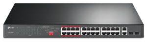 SWITCH TP LINK TL-SL1226P / 24xFAST POE+, 2x1G POE+, 2xSFP, 250W