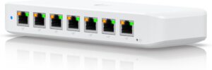 SWITCH UNIFI UBIQUITI USW-ULTRA-210W 8 POR GBE POE+ 210W