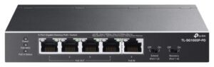 SWITHC TP-LINK TL-SG1005P-PD GIGA 4-PORT POE+ 1-PORT POE++REQUIERE POE ADICIONAL