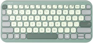 TECLADO ASUS KW100 INNALAMBRICO QWERTY GREEN