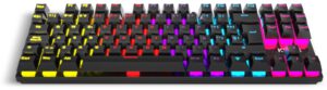 TECLADO GAMING KROM KASIC TKL RAINBOW ES USB RETROILUMINADO MECANICO NEGRO