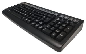 TECLADO POS MUSTEK MKB-800. USB. NEGRO.