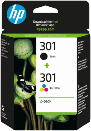 TINTA HP 301 PACK AHORRO NEGRO TRICOLOR