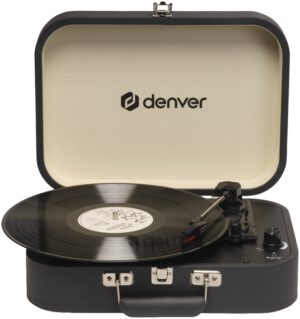 TOCADISCOS DENVER VPL130DGR USB CON SOFTWARE DE GRABACION PARA PC
