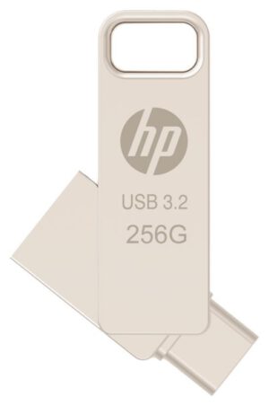 USB 3.2 HP 256GB X206C-A OTG TIPO-C METAL
