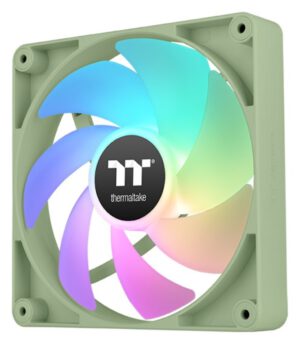 VENTILADOR CAJA THERMALTAKE CT120 ARGB 2XVENT VERDE MATCHA