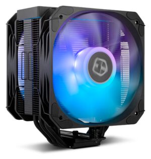 VENTILADOR CPU NOX HUMMER H-200 ARGB 2XVENT 130MM PWM