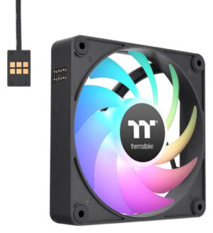 VENTILADOR MAGNETICO DE CAJA THERMALTAKE CT140 EX ARGB 3XVENT NEGRO