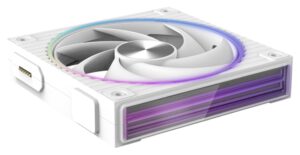 VENTILADOR ZALMAN ZM-DF120 WHITE ARGB 1X VENT 120MM