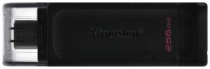 256GB USB-C 3.2 Gen 1 DataTraveler 70Kingston DataTraveler 7