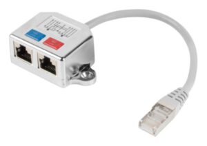 ADAPTADOR LANBERG SPLITTER ETHERNET FTP RJ45 A 2X RJ45