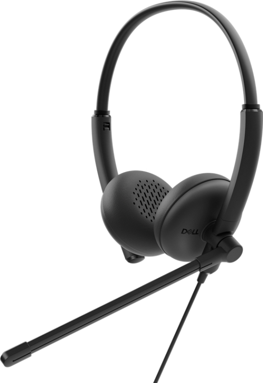 AURICULARES DELL WH125 NEGRO MICROFONO ALAMBRICO USB-A