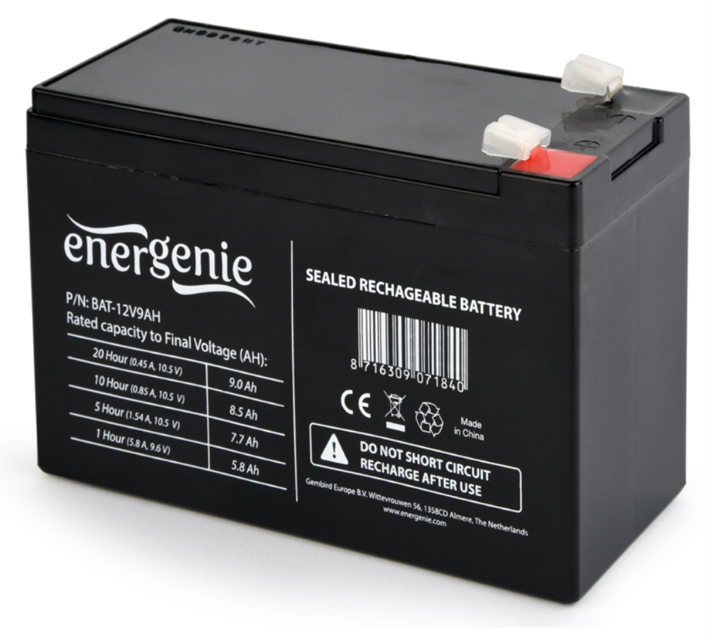 BATERIA 12V 9AH GEMBIRD