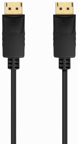 CABLE AISENS DISPLAYPORT V1.2 CCS 4K@60HZ M/M NEGRO 3.0M