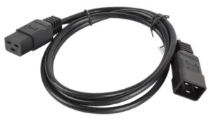 CABLE ALIMENTACION LANBERG IEC320 C19 A IEC320 C20 VDE 1.8M