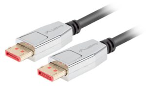 CABLE DISPLAYPORT LANBERG 20 PIN V1.4 8K 1M NEGRO