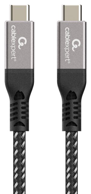 CABLE GEMBIRD USB 4 TIPO C DE PRIMERA CALIDAD, 40 GBPS, 240 W, 1,5 M
