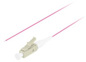 CABLE PIGTAIL FIBRA OPTICA LANBERG LC/UPC OM4 50/125 2M MULTIMODO VIOLETA