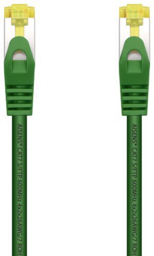 CABLE RED AISENS LATIGUILLO RJ45 LSZH CAT.7 SFTP PIMF 2.0M VERDE