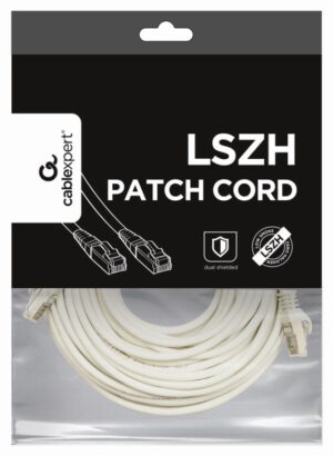 CABLE RED S-FTP CAT 6A LSZH BLANCO 10 M