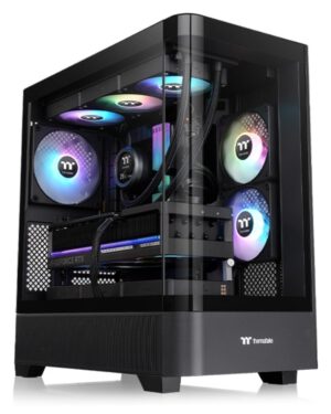 CAJA ATX THERMALTAKE VIEW 290 USB C X 2 1XVENT120MM ARGB NEGRO S/N FUENTE