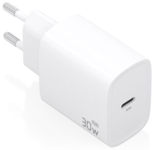 CARGADOR AISENS GAN 30W 1XUSB-C PD3.0 BLANCO