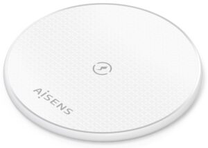 CARGADOR AISENS INALAMBRICO USB-C 15W PARA MOVIL BLANCO