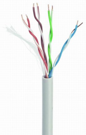 GEMBIRD CABLE RED UTP CAT5E CCA PREMIUM SOLIDO 100 M