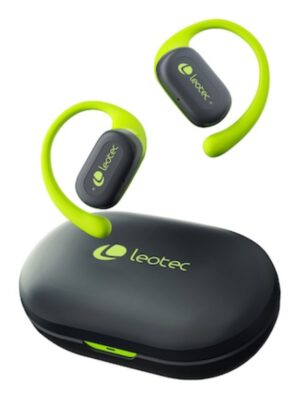 LEOTEC EARPHONES OPEN AIR ZENITH SPORT GRIS-LIMA
