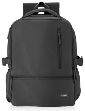 MOCHILA AISENS DEPORTIVA REPELENTE AL AGUA 15,6" NEGRO