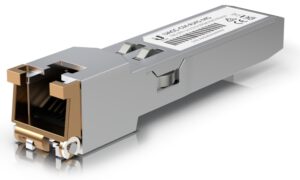 MODULO SFP+ UBIQUITI UACC-CM-RJ45-MG UFIBER TRANSCEIVER