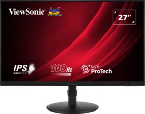 MONITOR VIEWSONIC 27" VA2708-HDJ FHD IPS LED VGA HDMI DP AJUS. ALTURA