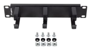 ORGANIZADOR DE CABLES LANBERG 3 ANILLAS 10" 1U TIPO B NEGRO