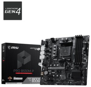 PLACA BASE MSI B550M-P AM4 DDR4
