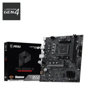 PLACA BASE MSI PRO B550M-B AM4 DDR4