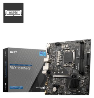 PLACA BASE MSI PRO H610M-G 1700 MATX 2XDDR5