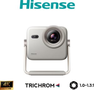 PROYECTOR HISENSE M2PRO TRICOLOR 1300 LUMENES 4K SMART TV