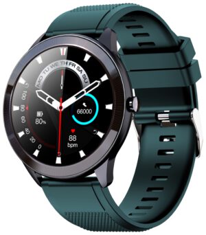 SMARTWATCH LEOTEC 1,28" MULTISPORT WAVE VERDE PANTALLA REDONDA