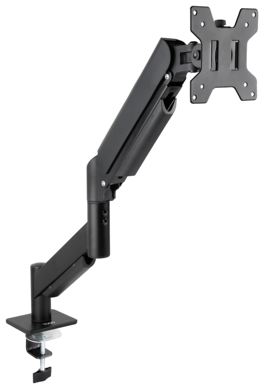SOPORTE MESA TOOQ DB1340TNR-B GIRA INCLI 1 BRAZO 13-34" NEGRO