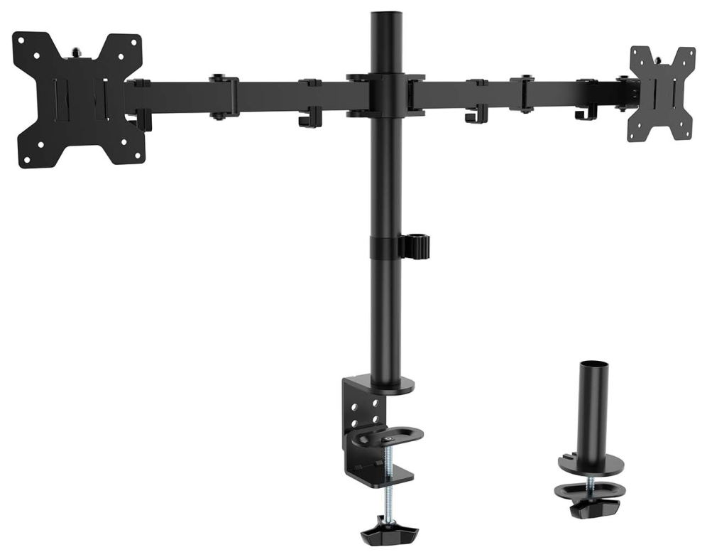 SOPORTE MONITOR AISENS MESA ECO GIRA INCLI MONITOR 10KG (3 PIV 2 BRAZOS) 17"-32"