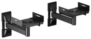 SOPORTE UNIVERSAL AISENS PARED GIRATORIO E INCLINABLE ALTAVOCES NEGRO
