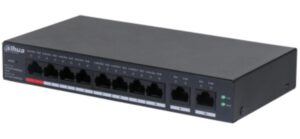 SWITCH CLOUD DAHUA DH-CS4010-8GT-110 GIGABIT SWITCH WITH 8-PORT POE