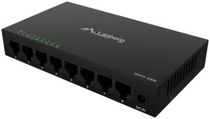 SWITCH LANBERG 8 PTOS 1GB/S GIGABIT ETHERNET DESKTOP 12V SIN GESTION