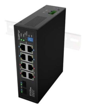 SWITCH LANBERG INDUSTRIAL POE 4XBT 4XAT 2XSFP DIN GIGABIT ETHERNET SIN GESTION