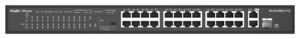 SWITCH RUIJIE REYEE RG-ES126S-P V2 10/100 24p GIGA 2p POE 180w