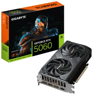 TARJETA GRAFICA GIGABYTE RTX 5060 WINDFORCE 8GB MAX